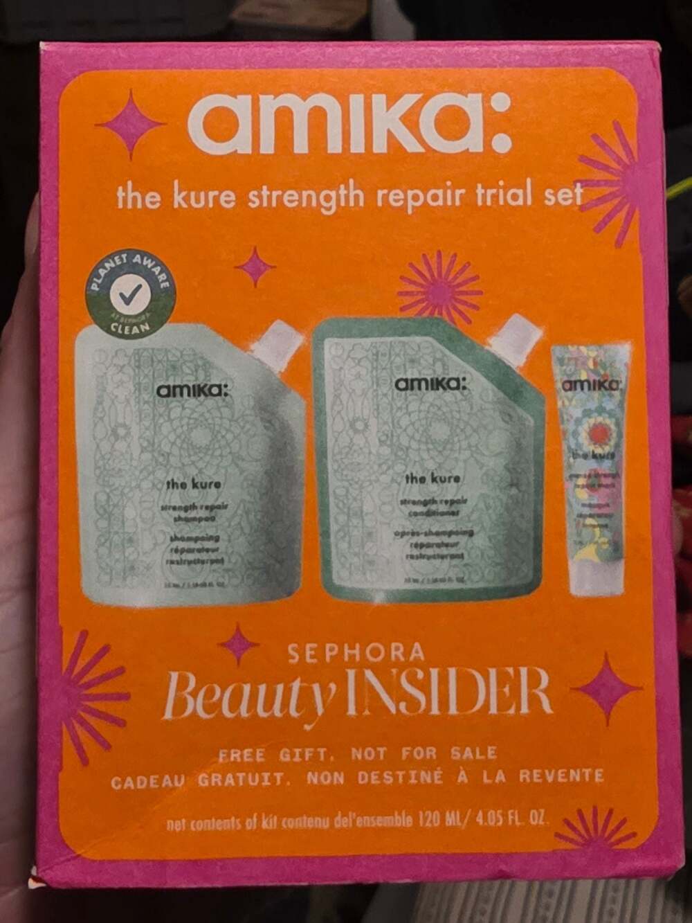 amika The Kure Strength Repair Trial Set - Sephora Beauty Insider